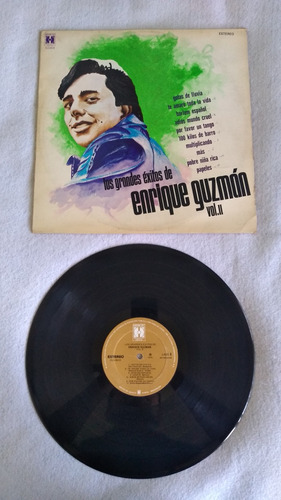 Los Grandes Exitos De Enrique Guzmán Vol. Ii Lp Vinil 1972