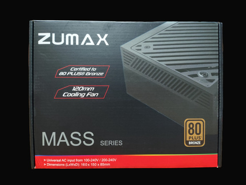 Fuente De Poder Zumax 650w ( 80+ Bronze - Atx )