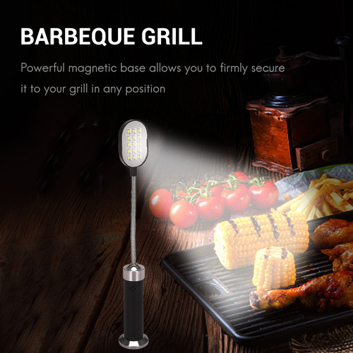 Luz De Barbacoa Con Base Magnética, Luz Led Superbrillante P