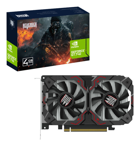 Placa De Vídeo Nvidia Gt 740 4gb Ddr5 Gráficos Incríveis