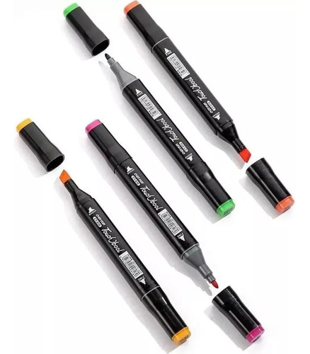 Marcadores Touchfive 48 Lapices Colores Profesional Colores