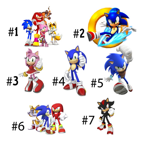 50 Recuerdos Gorras Personalizadas Fiesta Sonic Mayoreo
