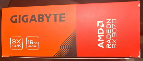 Amd Rx 9070 Gigabyte 16gb Gddr6 Tarjeta Grafica (Reacondicionado)
