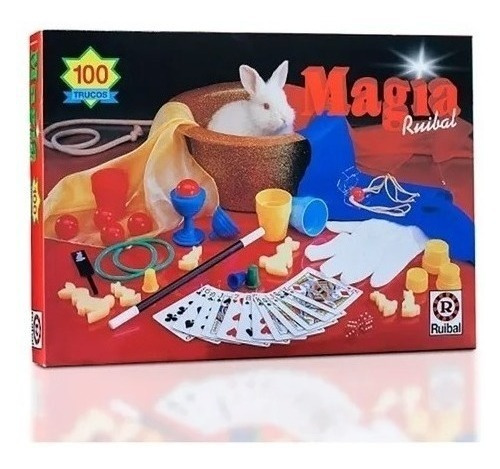 Juego De Magia 100 Trucos Ruibal + 7 Años 4502 Envio