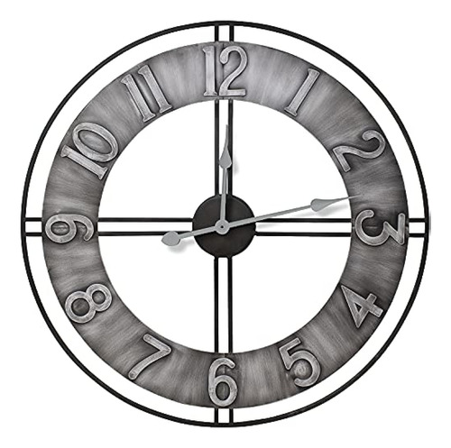 Reloj De Pared Grande Sorbus, Decorativo De 24  Para Cocina,