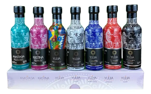 comprar Kit Yuliia Mezcal Y Licor De Mezcal 7 Botellas De 50ml C\u002Fu