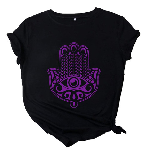 Remera 100% Algodón Dama Mujer Hippiechic Yoga Love Jamsa 01