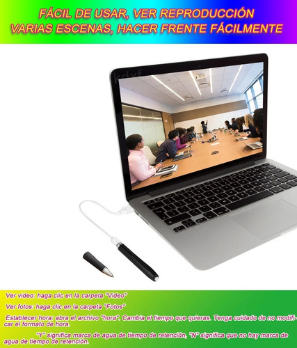 Camara Espia Oculta Pen Nanny Camera Pen Hd 1080p Video Leeboom