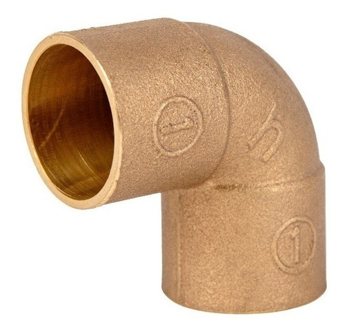 Codo Bronce So-so 1 1/2 X 1 Pulgadas