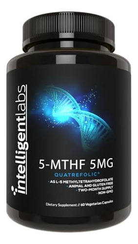 Intelligent Labs 5-mthf Metilfolato 5mg 60 Cápsulas