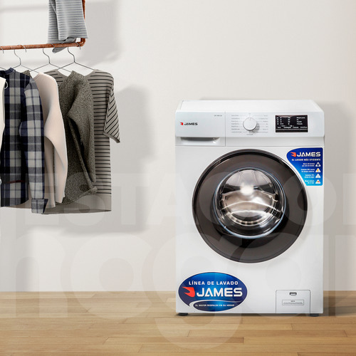 Lavarropas James Lr 1006 G4 Blanco 6 Kg 15 Programas
