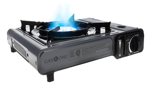 Gas One Estufa Portátil De Butano Para Acampar Con Estuche: