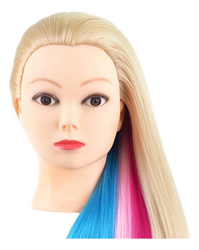 G Cabeza De Maniquí Con Pelo, Cabeza De Muñeca Para Peinar