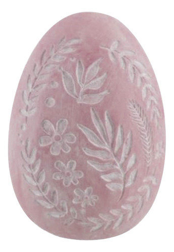 Figura De Resina De Regalo De Estatua De Huevo De Rosa