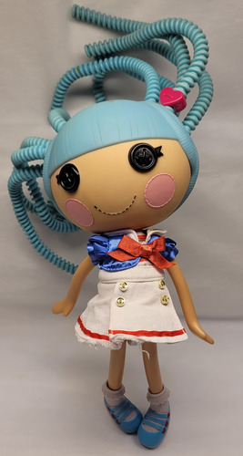 Boneca Lalaloopsy Grande Cabelo Azul 40cm Mga (Usado)
