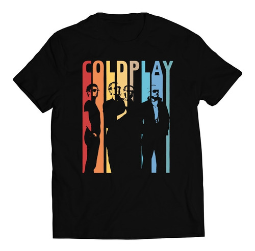 Polera Música - Coldplay - Color Drip