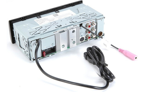 Rádio automotivo Kenwood KMM-BT732HD com USB e Bluetooth