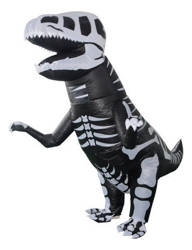 Traje De Dinosaurio Inflable T-rex For Adultos, 150a