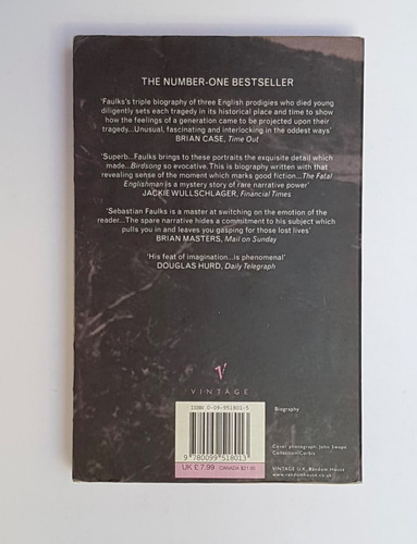 The Fatal Englishman, Sebastian Faulks (Usado)