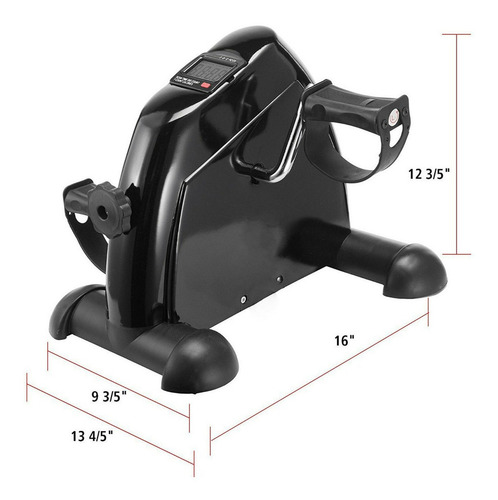 Bicicleta Ergometrica Fisioterapia Braços Pernas Monitor Dig