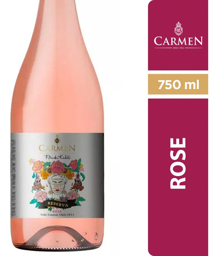 Vino Carmen Reserva Frida Kahlo Rose 750cc