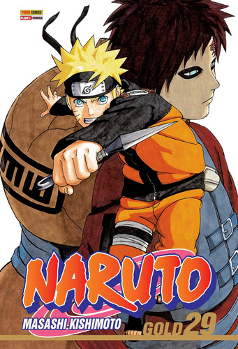 Naruto Gold Vol. 29, de Kishimoto, Masashi. Editora Panini Brasil LTDA, capa mole em português, 2017