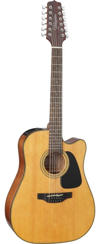 Guitarra acústica Takamine GD30CE-12 para diestros natural brillante