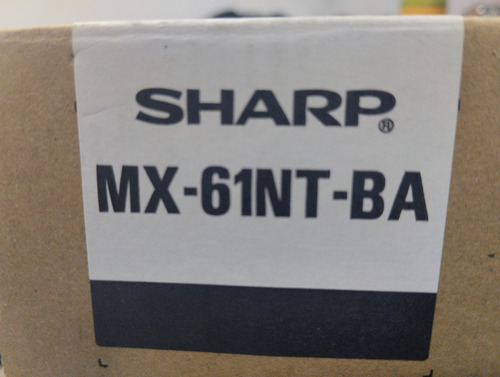 Toner Sharp Mx 61nt-ba