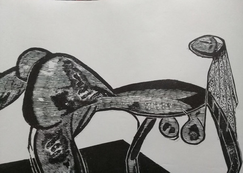 Grabado Original De Enrique Pérsico (Usado)