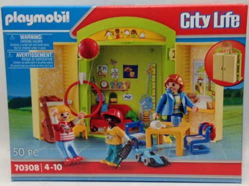 Playmobil 70308 City Life Cofre Guardería -original 