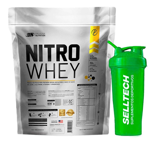 Proteína Universe Nutrition Nitro Whey 3kg Cookies & Cream