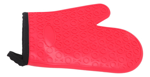 Guante De Cocina Rojo Impermeable De Silicona Resistente A A