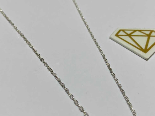 Dije Corconia 5 Mm Con Cadena 45 Cm. Plata 925. Tuset.