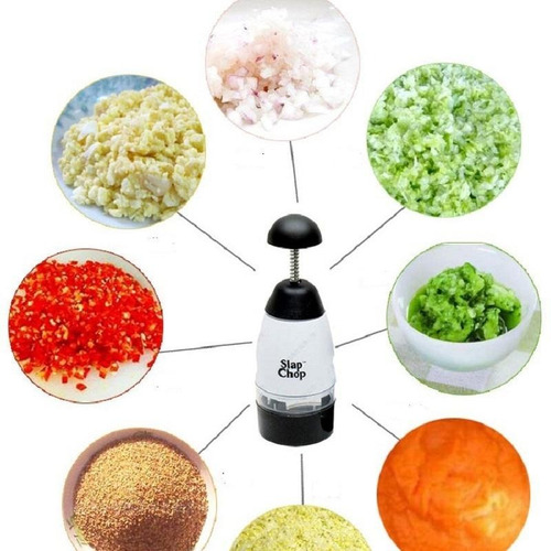 Slap Chop Dicer Cortador De Legumes Cozinha Alho Manual