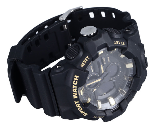 Reloj Cronógrafo Para Hombre Analógico Deportivo Digital Led