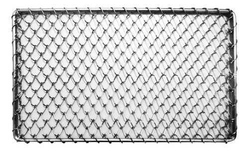 Alfombra Felpudo De Alambre 40 X 70 Cm Galvanizado