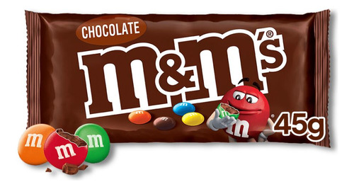 M&ms Chocolate Ao Leite Individual Mars 45g