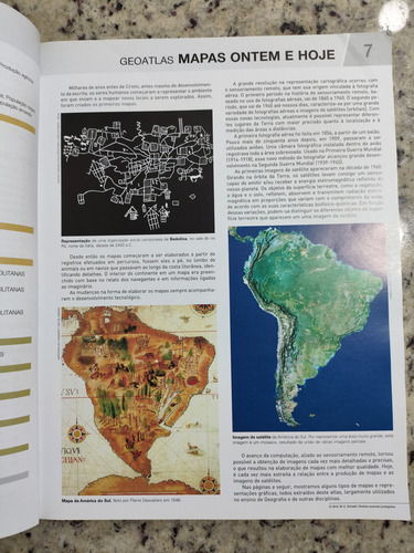 Livros Geoatlas Mapas Políticos Físicos Temáticos Anamorfoses E Margem De Satélite Maria Helena Ml (Usado)