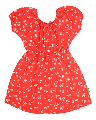 Vestido Oasis Rojo Ficcus