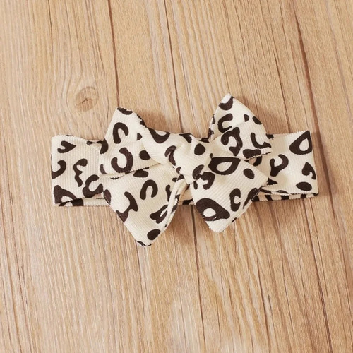Conjunto 3 Piezsas Para Niñas Cotele Leopardo