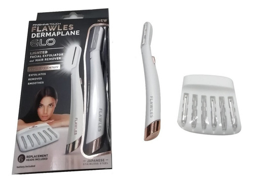 Caneta Removedora De Pelos Faciais E Sobrancelha Buço C/ Led