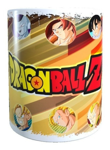 Taza Dragon Ball Z Goku Y Personajes
