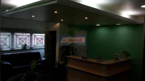 Sala Para Alugar, 200 M² Por R$ 2.500,00/mês - Vila Galvão - Guarulhos/sp - Ai10105
