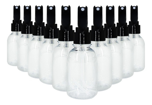 Imagem 1 de 9 de Frasco Pet De 100ml Com Mini Gatilho Spray- Kit Com 25pç