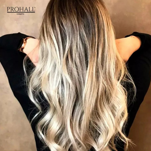 Shampoo Matizador All Blond Prohall 300ml P/ Cabelos Loiros