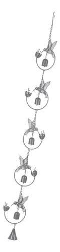 Cadena De Lluvia Con Forma De Pájaro, De Viento De Plata