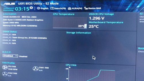 Mother Board Asus Prime A520m-a Ii/csm Ddr4 Am4 Hdmi Vga Dp
