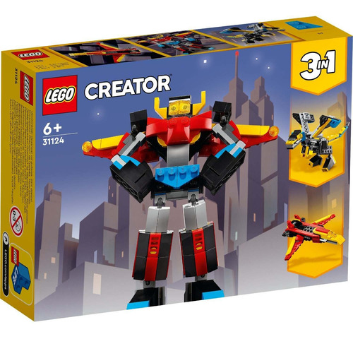Lego Creator 3en1 31124 Robot Invencible; Permite Construir