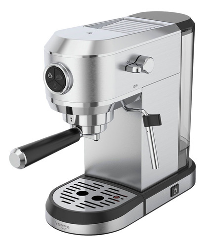Cafetera Expresso 3 En 1 Multicapsula Profesional Espumador Gris