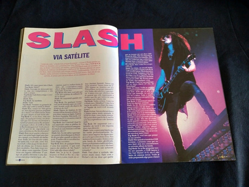 Revista Top Rock 8 - Slash (guns Roses, Nirvana, Saxon)